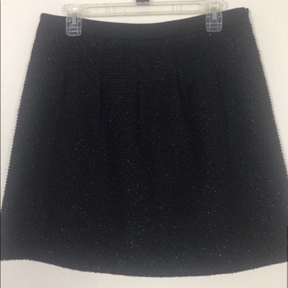 LOFT Glitter Mini Skirt Size 6 - Picture 4 of 5